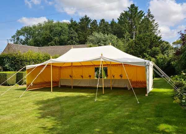 Bazaar Tent 26 x 14ft (Wooden Poles) - Taking orders for April 2025 ...